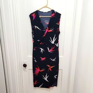 Tahari Women's Floral Dress Size Large